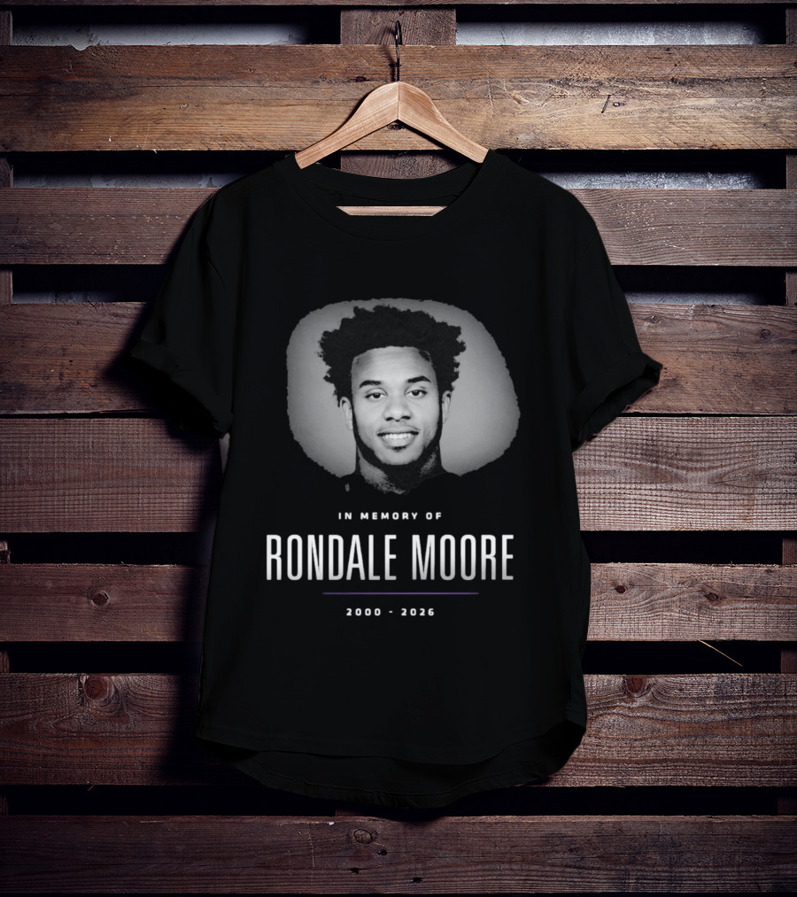 In Memory Of Rondale Moore 2000 2026 T-Shirt