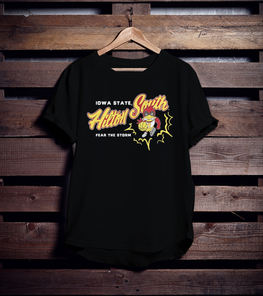 Iowa State Hilton South Fear The Storm Cardinal Basketball T-Shirt