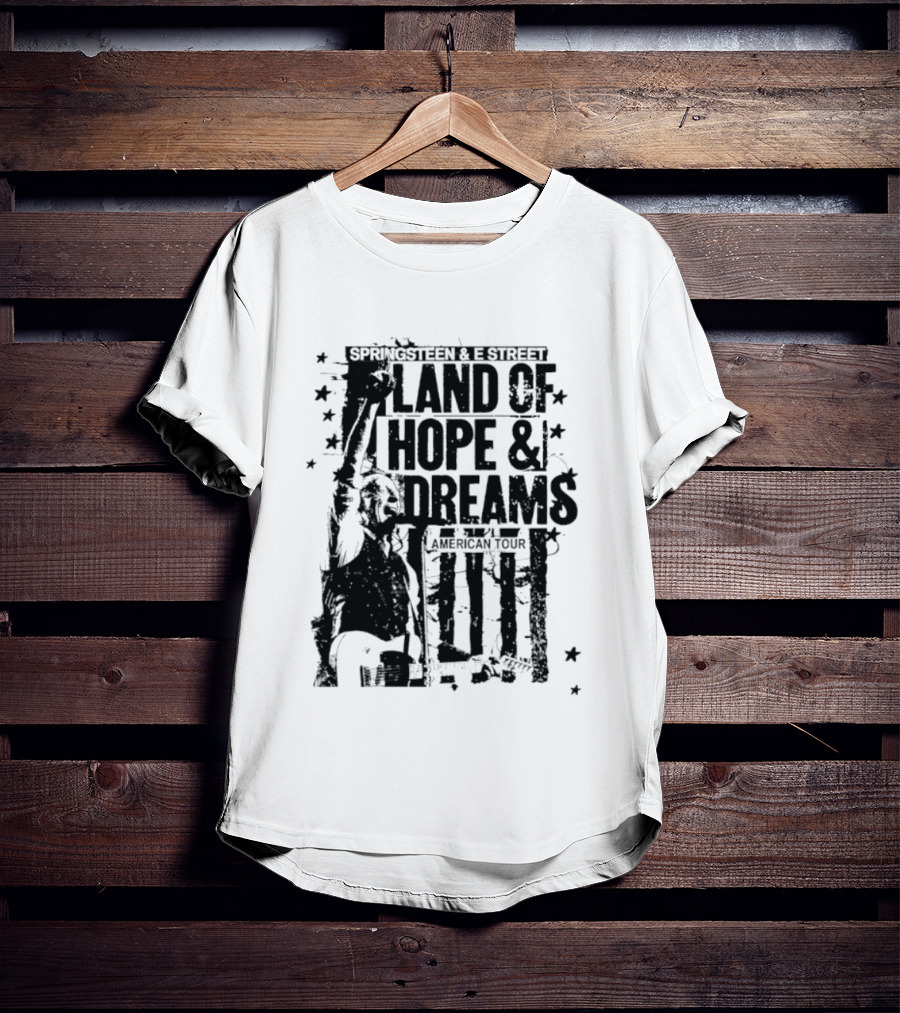Springsteen E Street Land Of Hope And Dreams American Tour 2026 T-Shirt