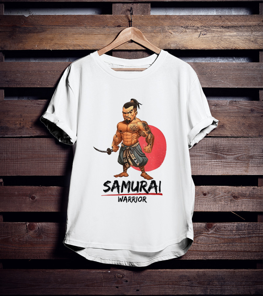 Samurai Warrior Strong Japanese T-Shirt