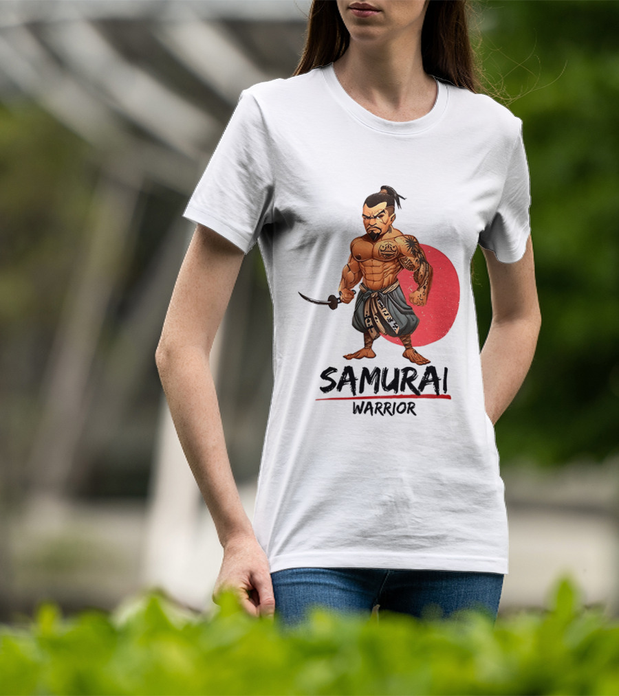 Samurai Warrior Strong Japanese T-Shirt