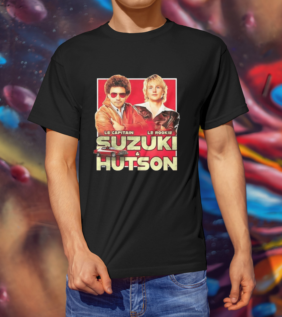 Le Capitan Le Rookie Suzuki & Hutson Starsky And Hutch Remix T-Shirt