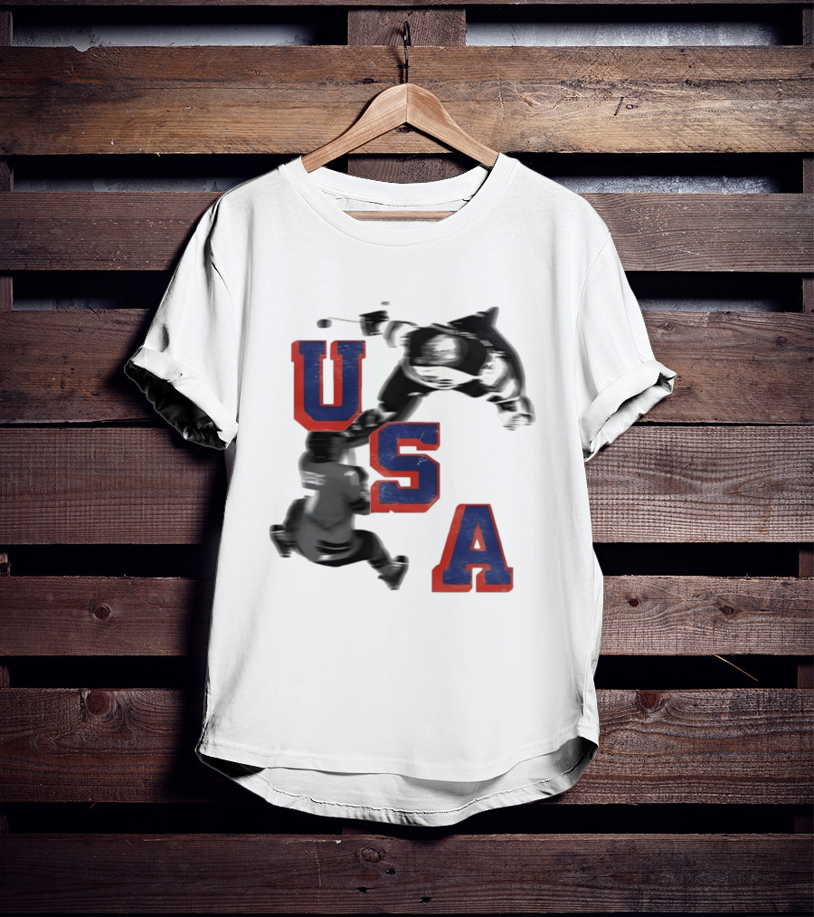 USA Hockey Gold Celebration With Secretary Of Defense Olympic 2026 T-Shirt