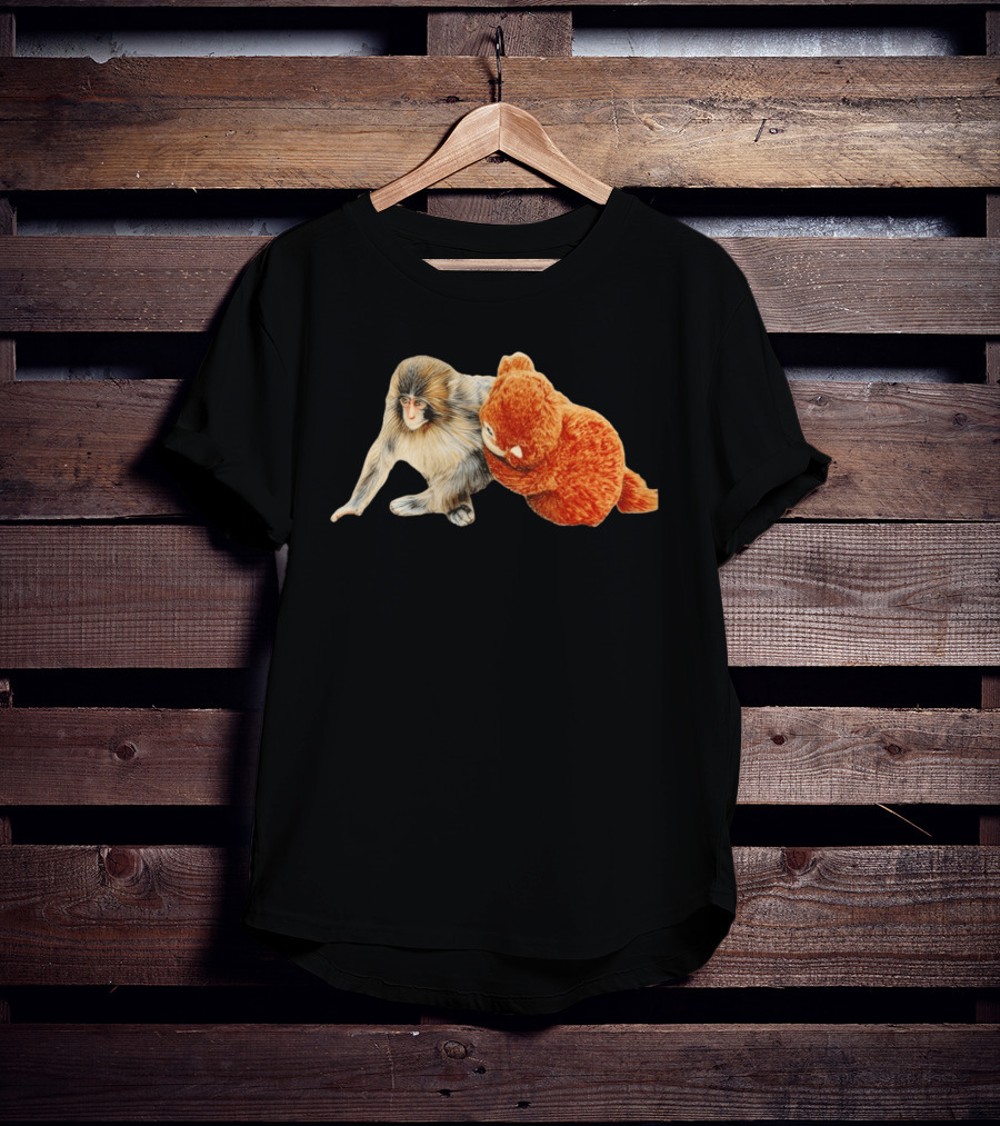 Lonely Punch Baby Monkey Duo T-Shirt