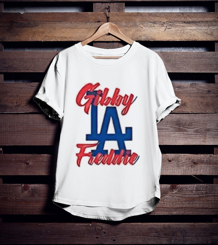Gibby Freddie LA Dodgers T-Shirt