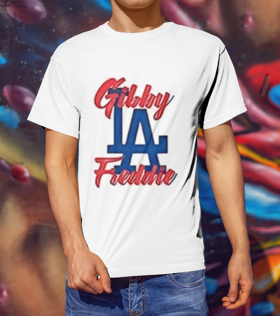 Gibby Freddie LA Dodgers T-Shirt