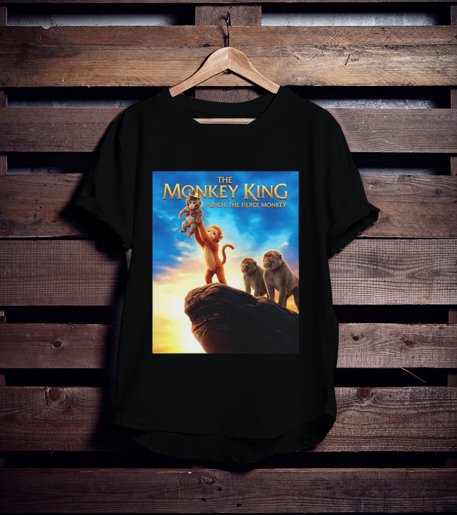 The Monkey King Punch The Fierce Monkey Epic Adventure T-Shirt