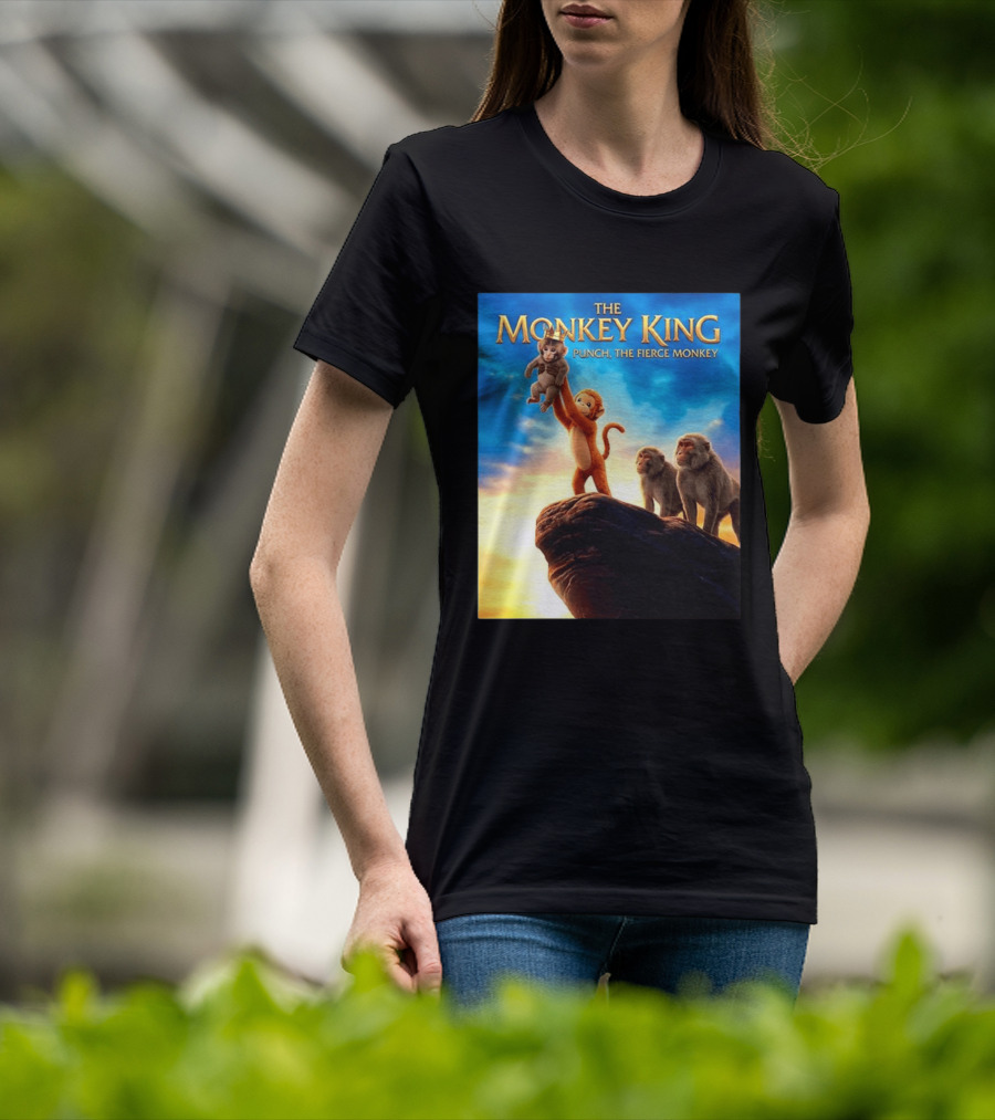 The Monkey King Punch The Fierce Monkey Epic Adventure T-Shirt