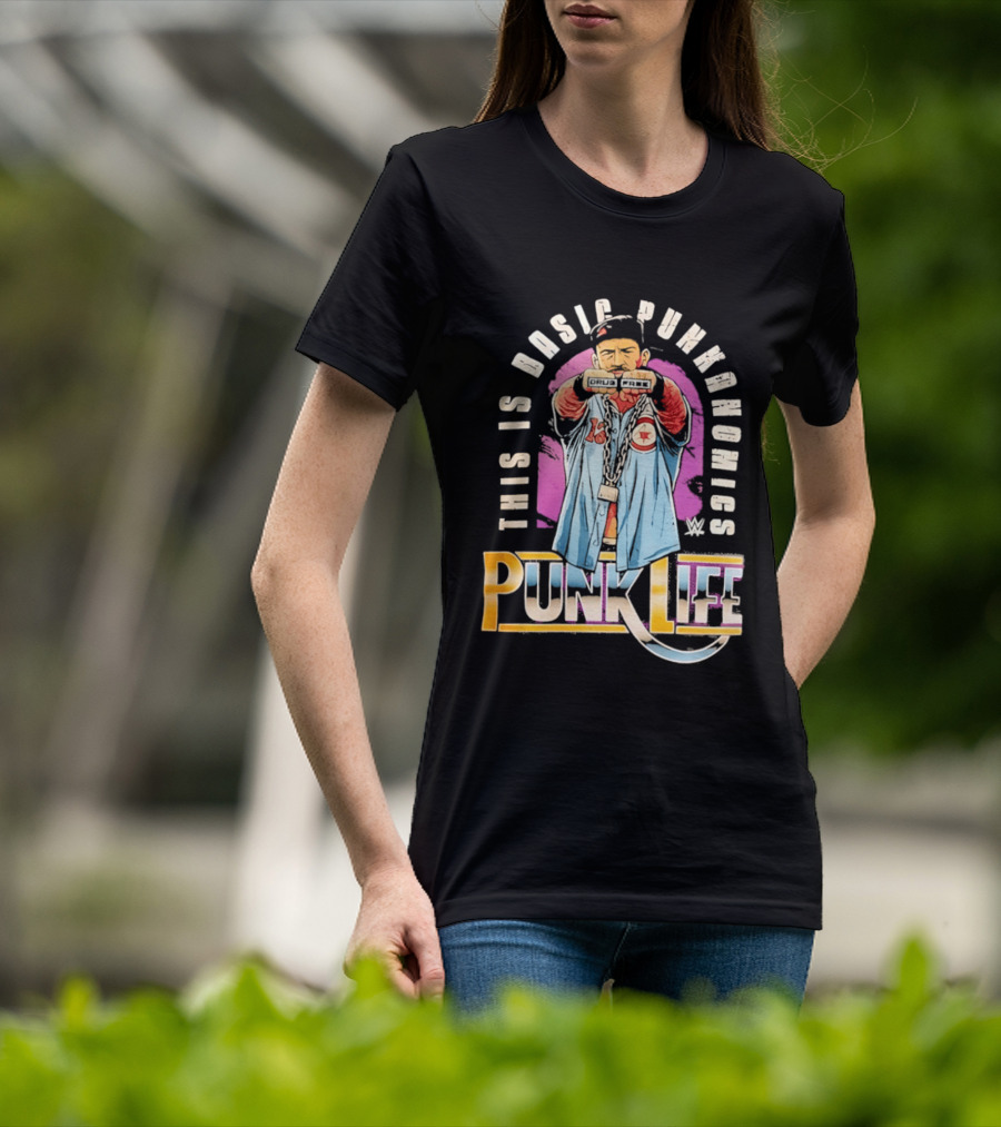This Is Basic Punkanomics Punk Life CM Punk Wrestling T-Shirt