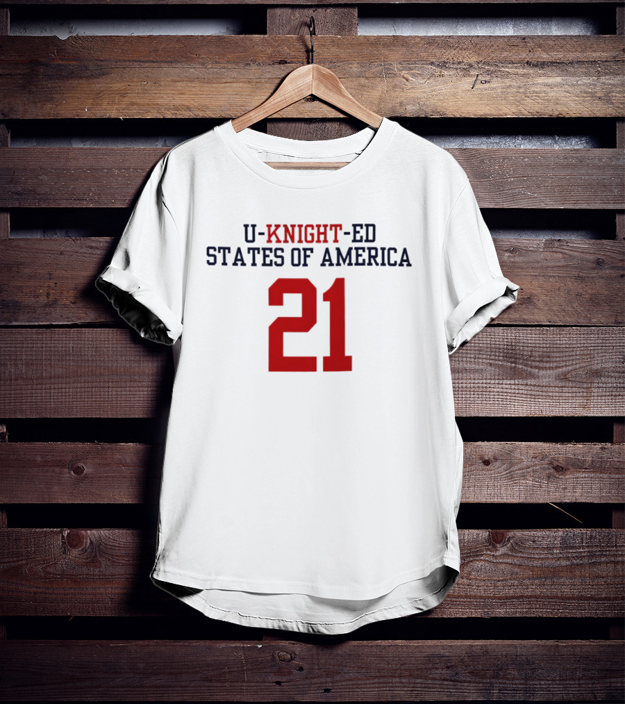 U Knight Ed States Of America 21 T-Shirt