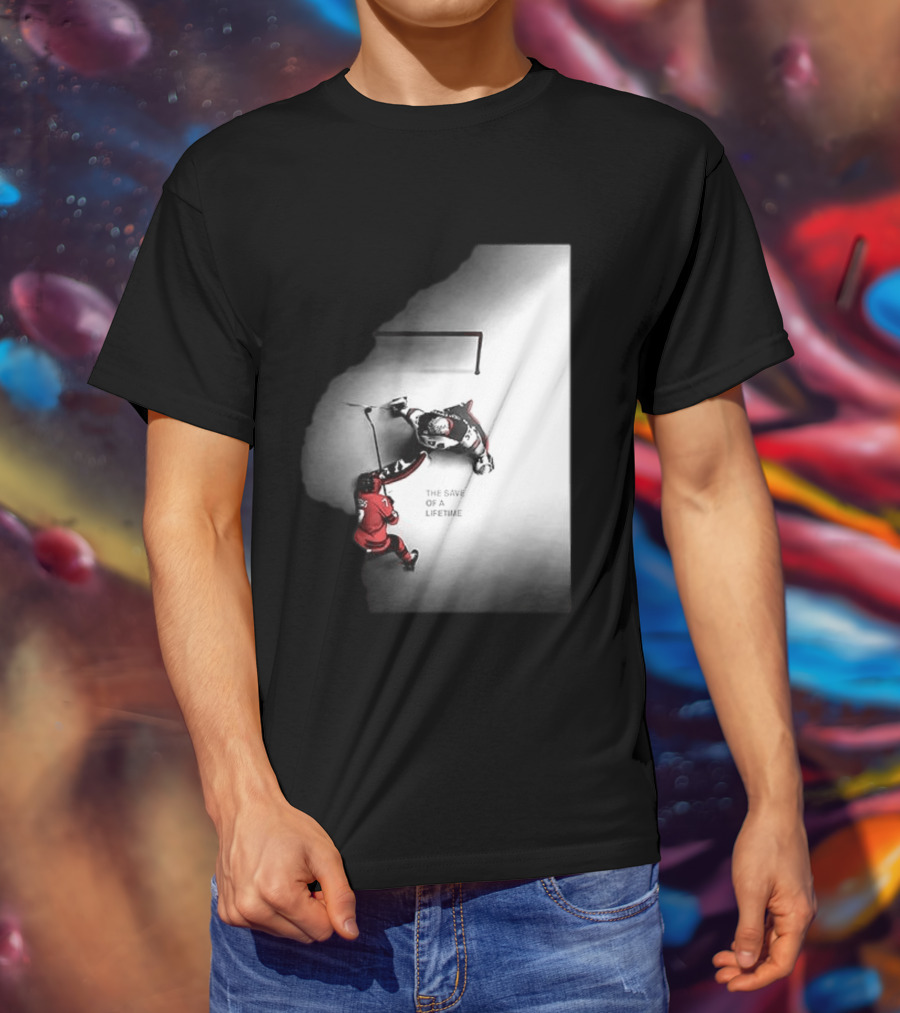 The Save Of A Lifetime Ice Hockey USA Olympics T-Shirt