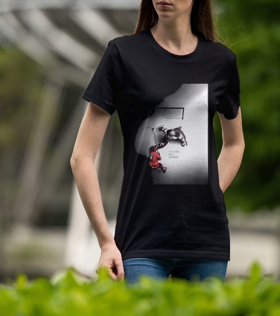 The Save Of A Lifetime Ice Hockey USA Olympics T-Shirt