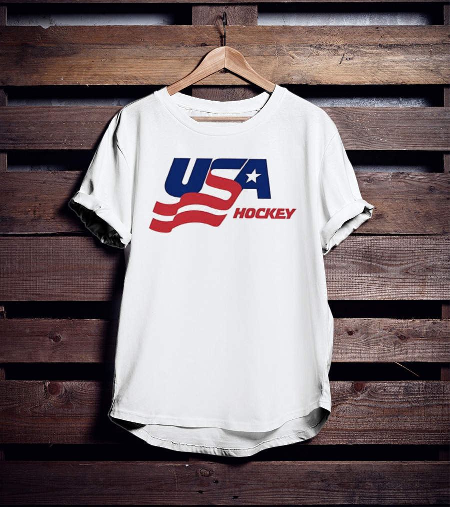USA Hockey Flag Team Ice T-Shirt