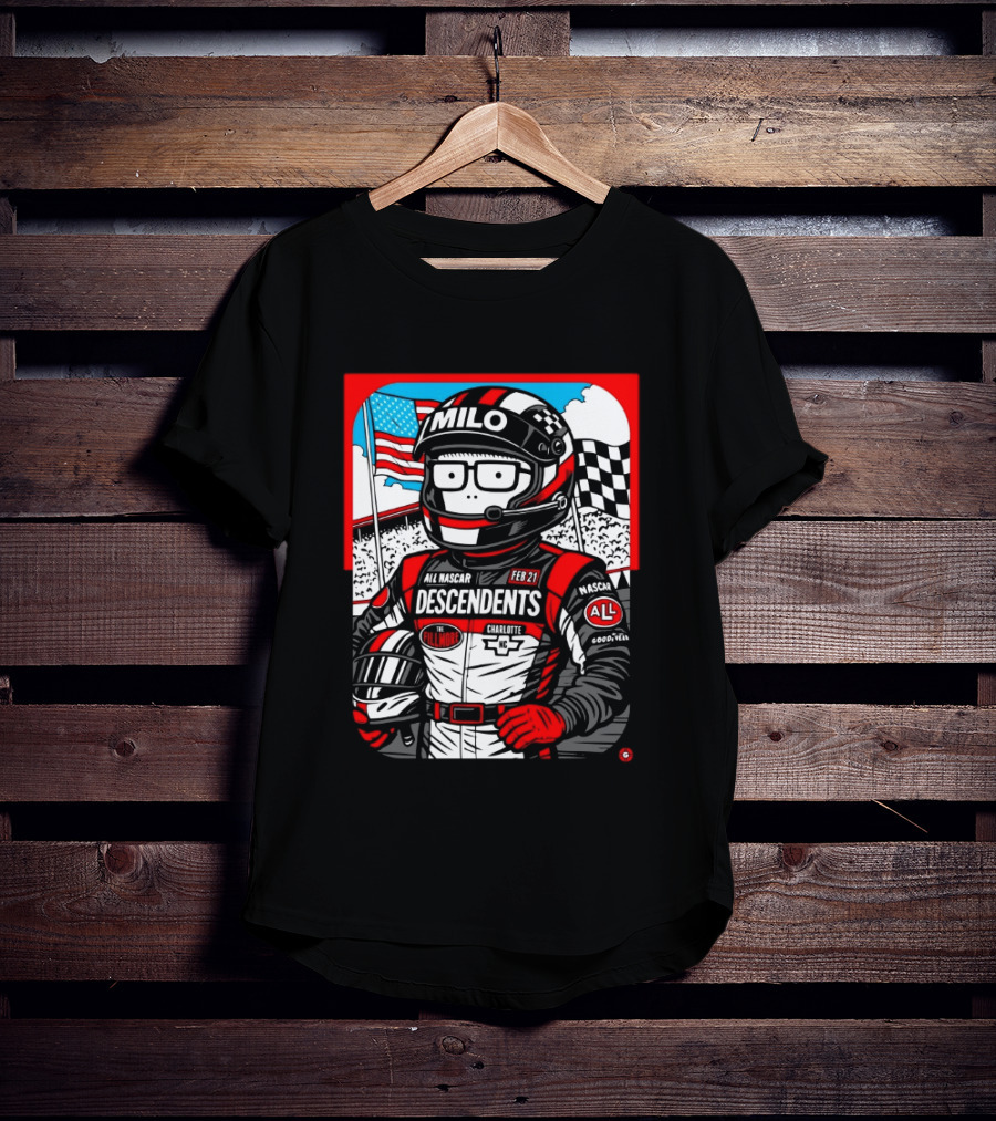 Milo Descendents Live At The Fillmore Charlotte NASCAR Feb 21 2026 Exclusive T-Shirt
