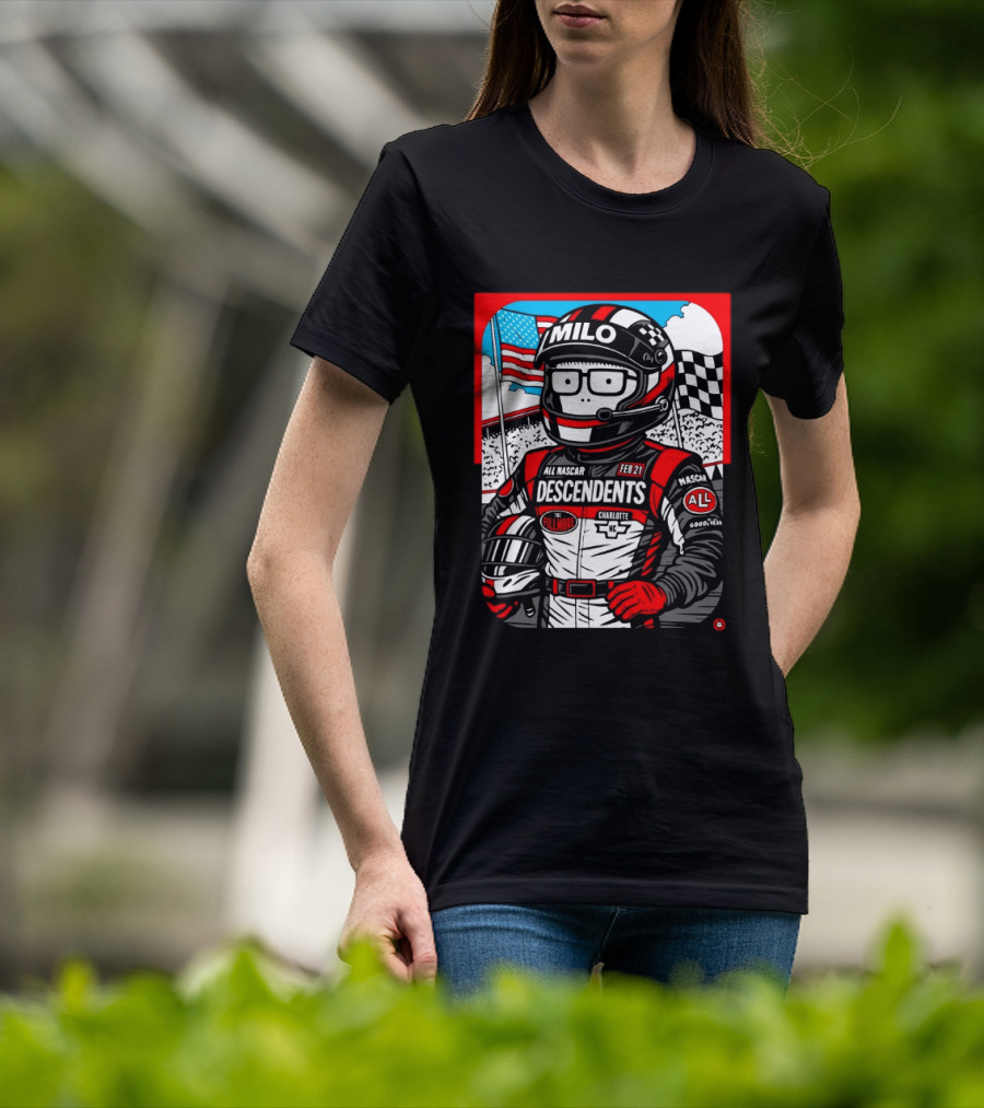 Milo Descendents Live At The Fillmore Charlotte NASCAR Feb 21 2026 Exclusive T-Shirt