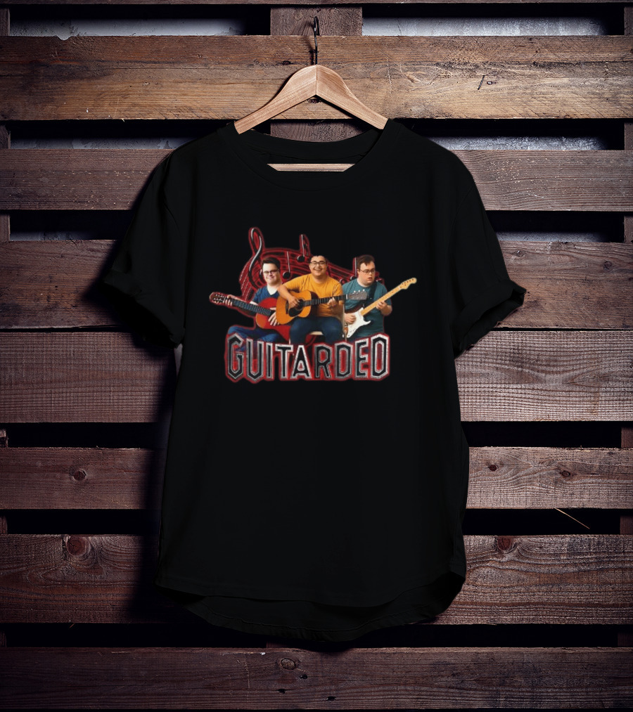 Guitarded Meme Musician Trio T-Shirt