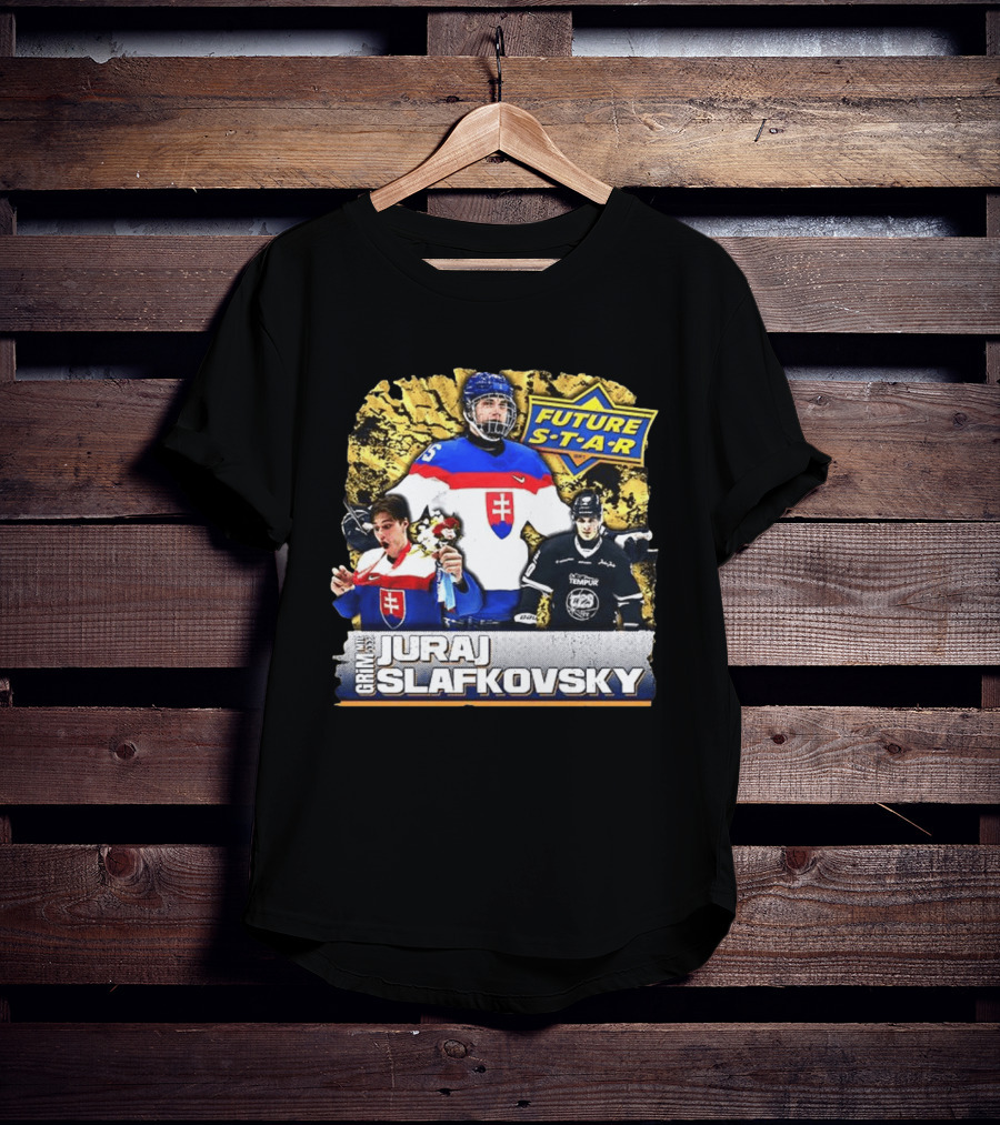 Juraj Slafkovský Future Star Hockey Slovakia Champion T-Shirt