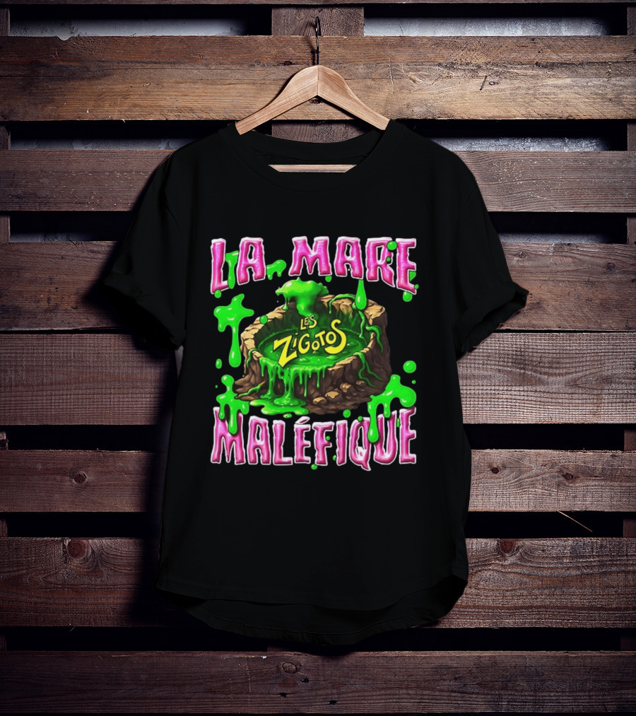 Les Zigotos La Mare Maléfique Green Goo Pit T-Shirt