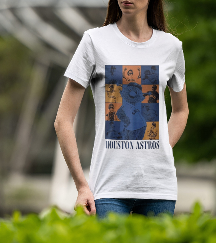 Houston Astros Mascot And Players T-Shirt