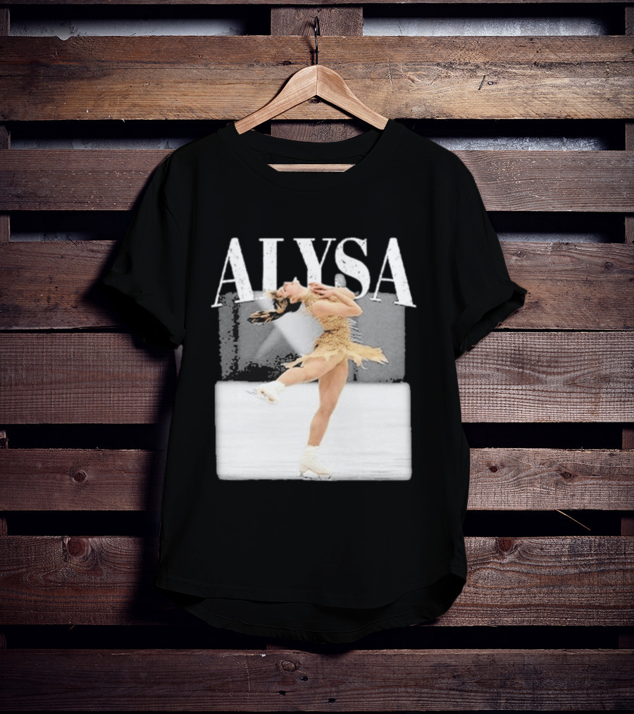 Alysa USA Skating Performance Frozen Moment T-Shirt