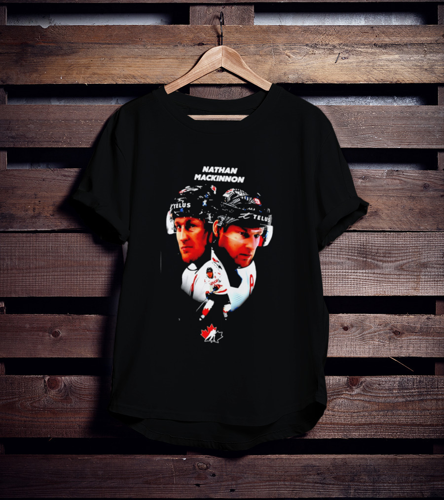 Nathan MacKinnon Canada Hockey Telus Team Maple Leaf T-Shirt