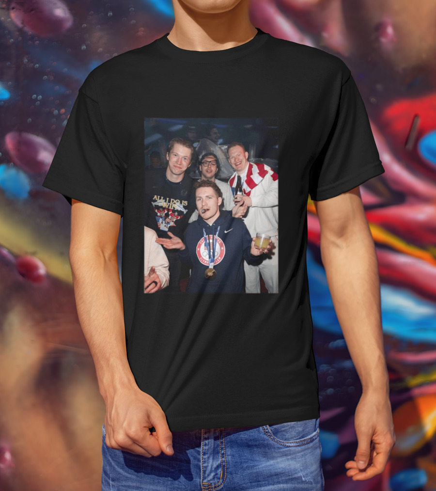 All I Do Is Win USA Men's Olympic Team Celebration T-Shirt