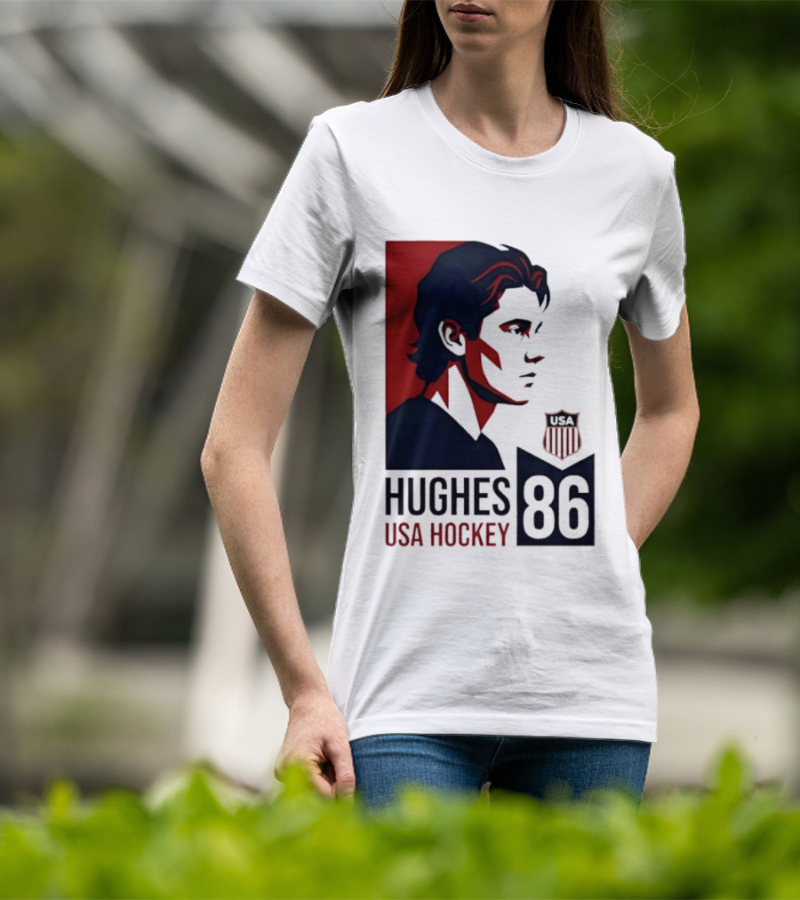 Hughes USA Hockey 86 Winter Olympic Team 2026 T-Shirt