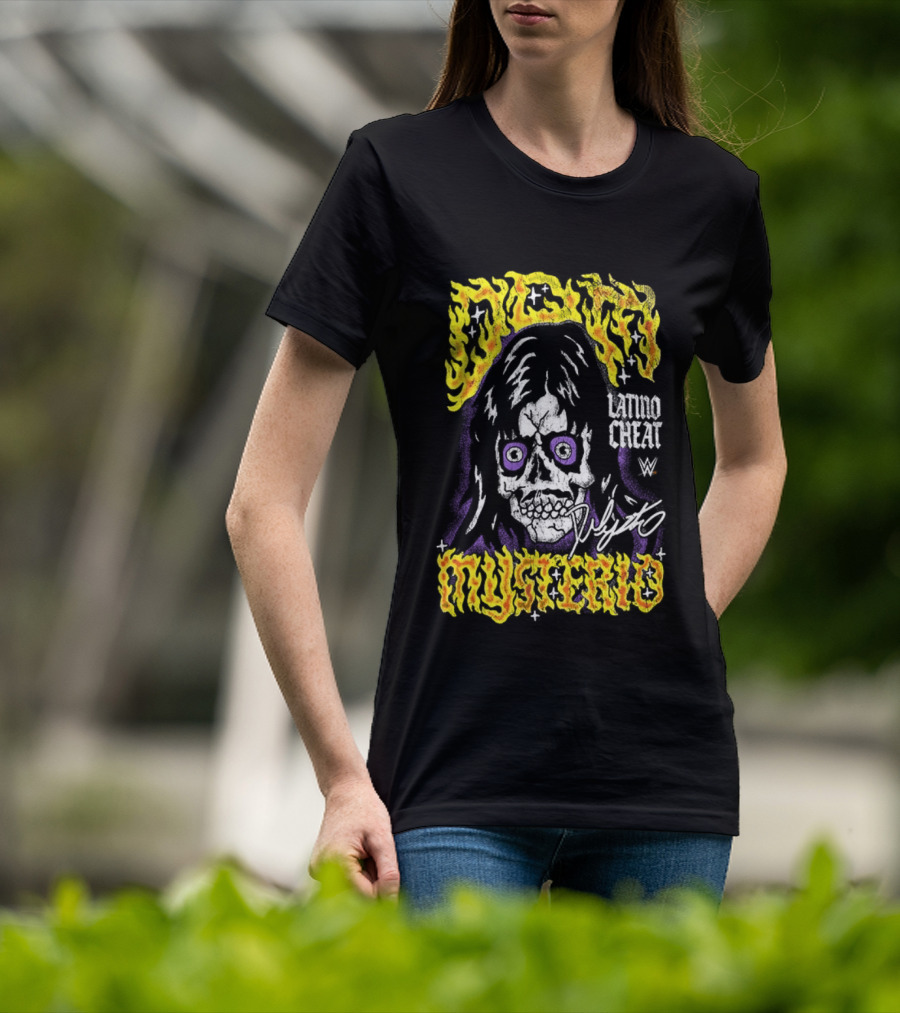 Dominik Mysterio Latino Skull Tattoo Cheat T-Shirt