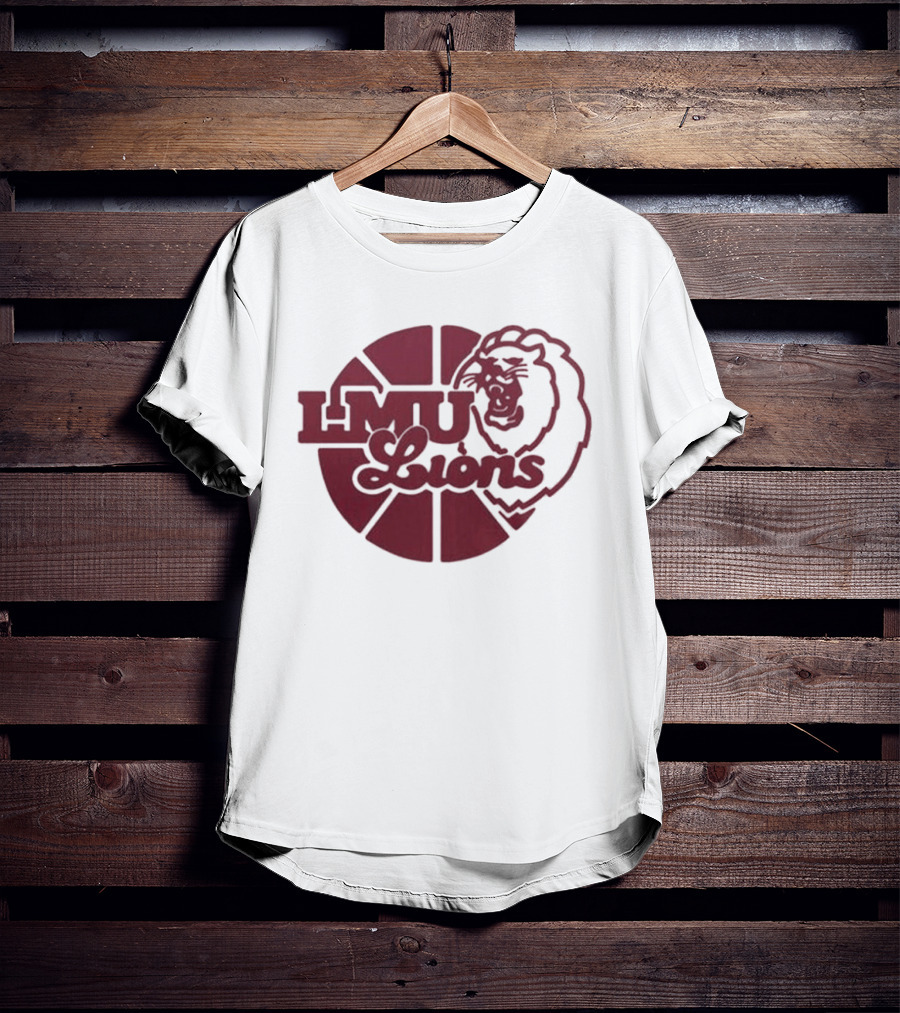 LMU Lions Basketball Throwback Night 2026 T-Shirt