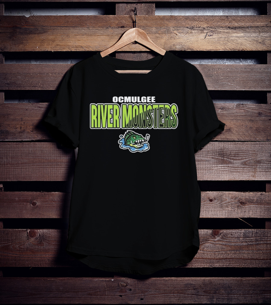 OCMULGEE RIVER MONSTERS Hockey Fish T-Shirt