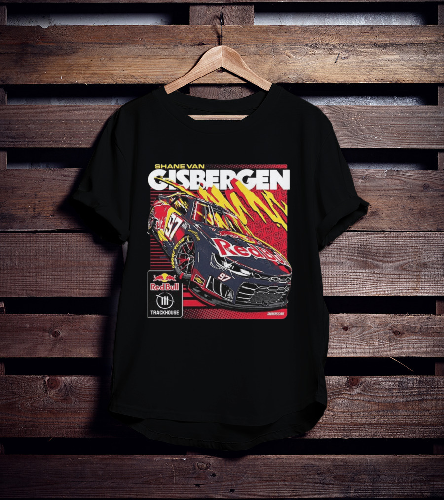 Shane Van Gisbergen 97 Red Bull Trackhouse NASCAR T-Shirt