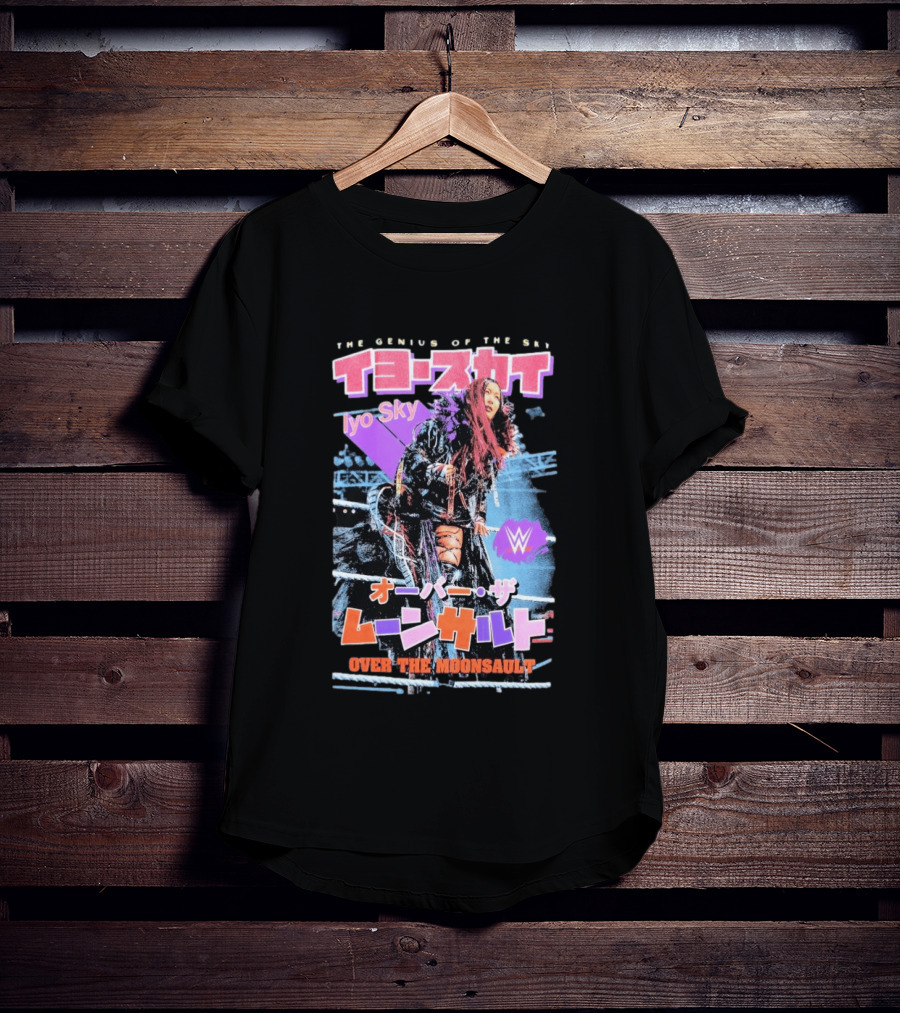 The Genius Of The Sky Iyo Sky Over The Moonsault WWE T-Shirt