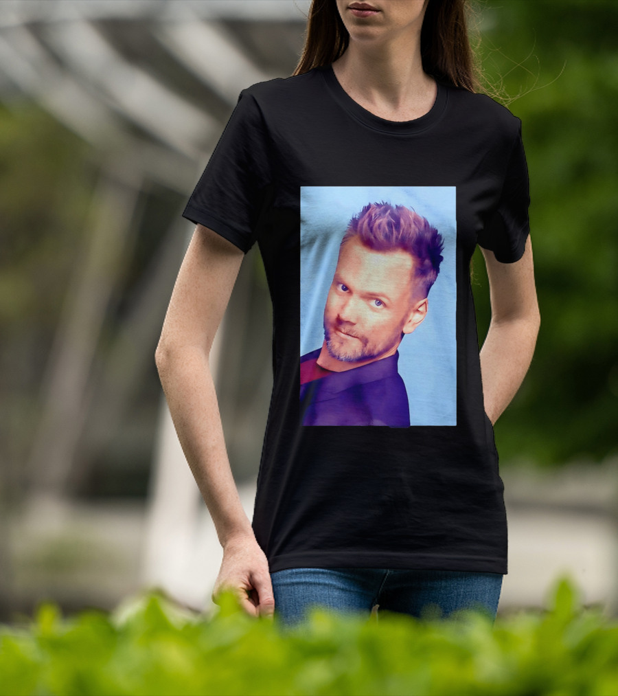 Joel McHale Blue T-Shirt