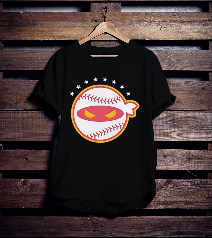 Venezuela Baseball Ninja Stars Pitching Ninja T-Shirt