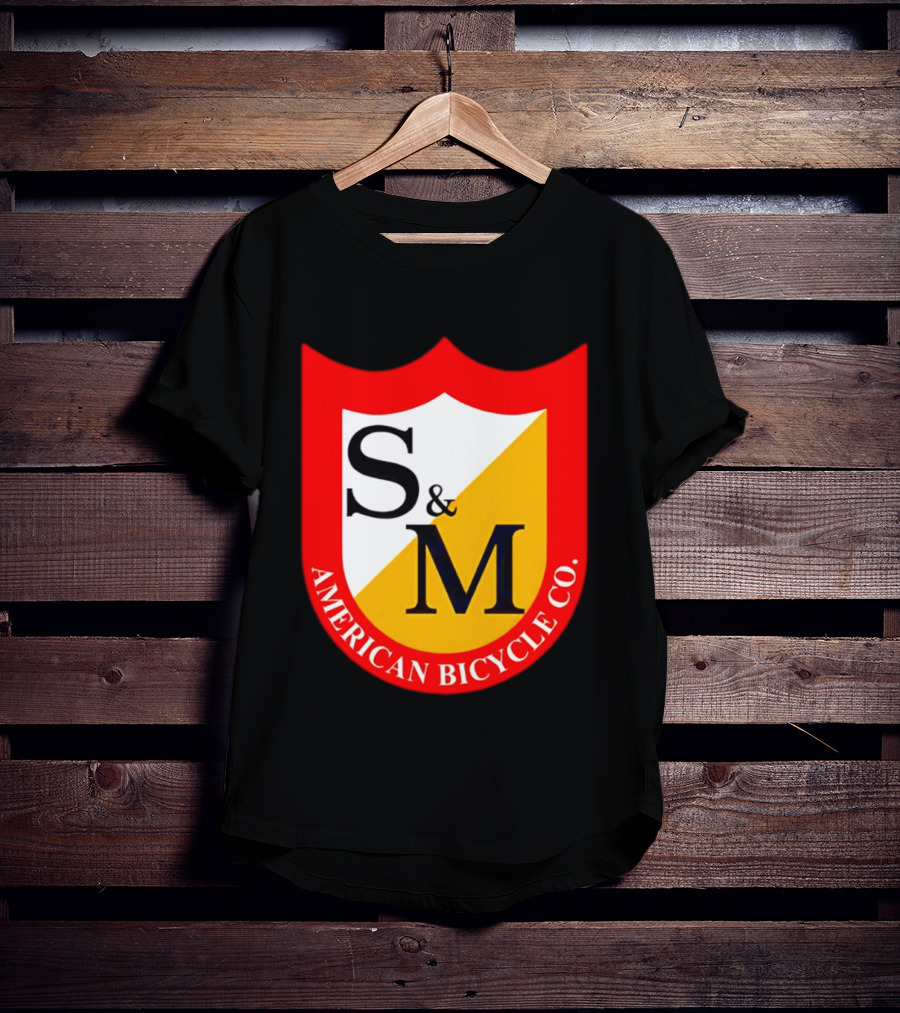 S&M American Bicycle Co Shield T-Shirt