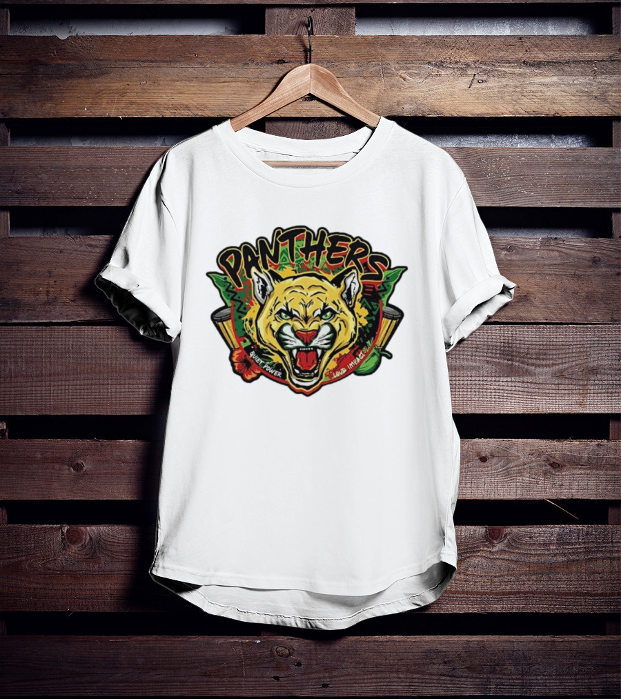 Florida Panthers 2026 Black History Night Silent Power Loud Impact T-Shirt