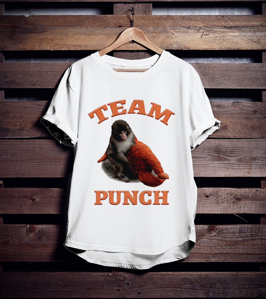 Team Punch Monkey 2026 Collage T-Shirt