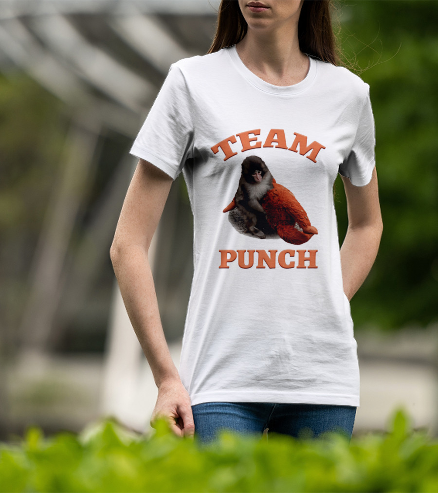Team Punch Monkey 2026 Collage T-Shirt