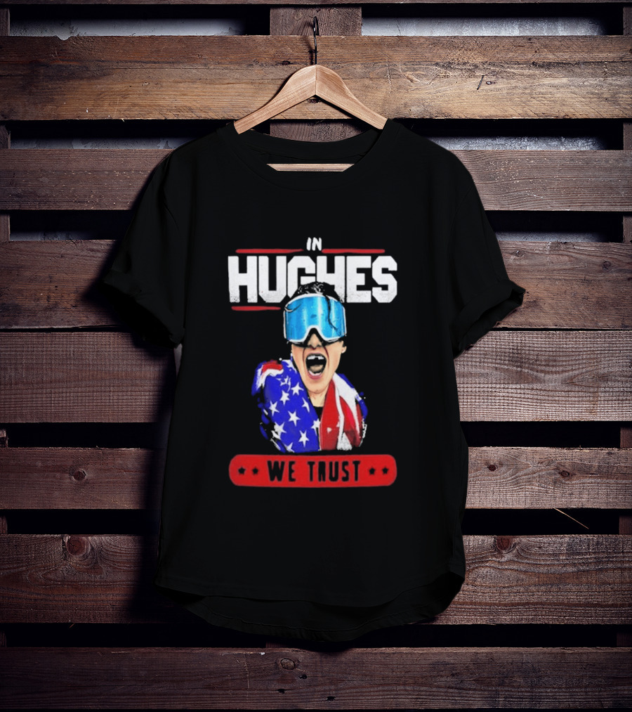 In Hughes We Trust Patriotic Goggles ákafan T-Shirt