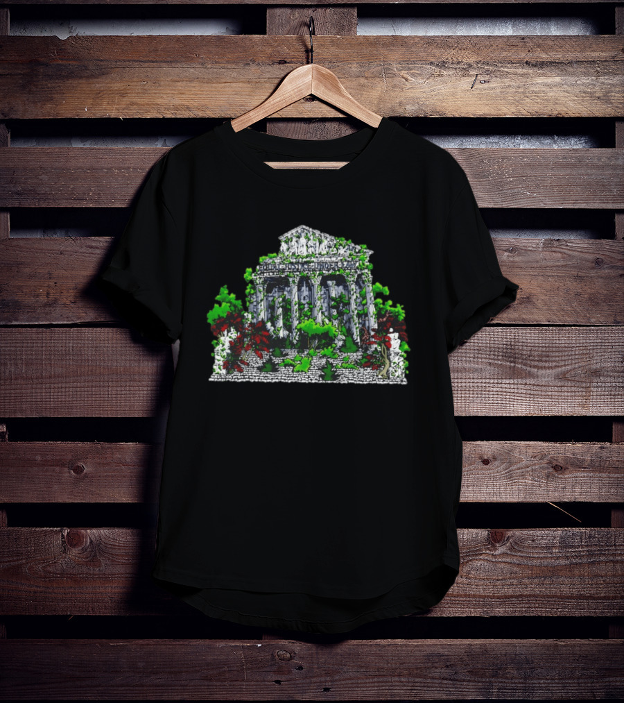 A Better World Is Possible Ancient Temple With Overgrown Greenery T-Shirt