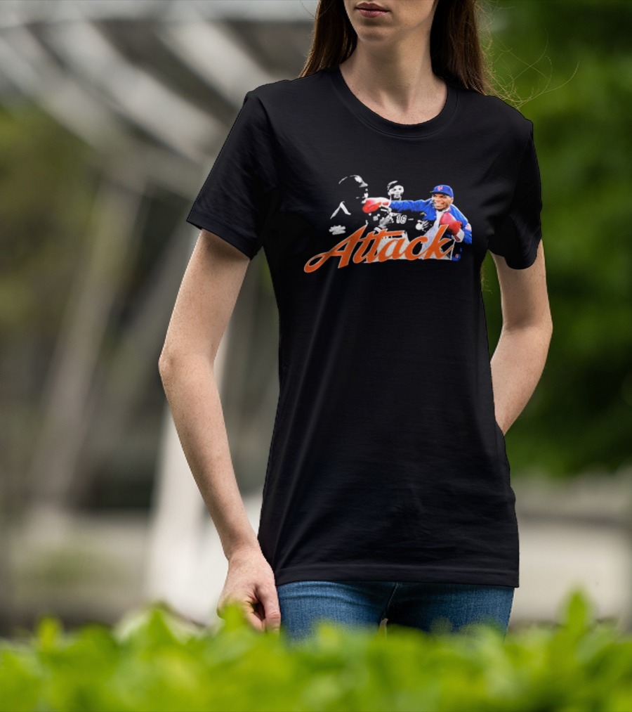New York Mets Attack Relentlessly T-Shirt