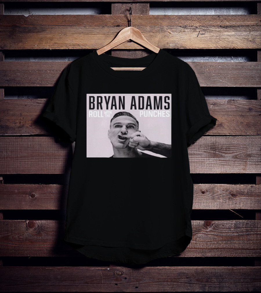Bryan Adams Roll With The Punches Tour 2026 Dates T-Shirt