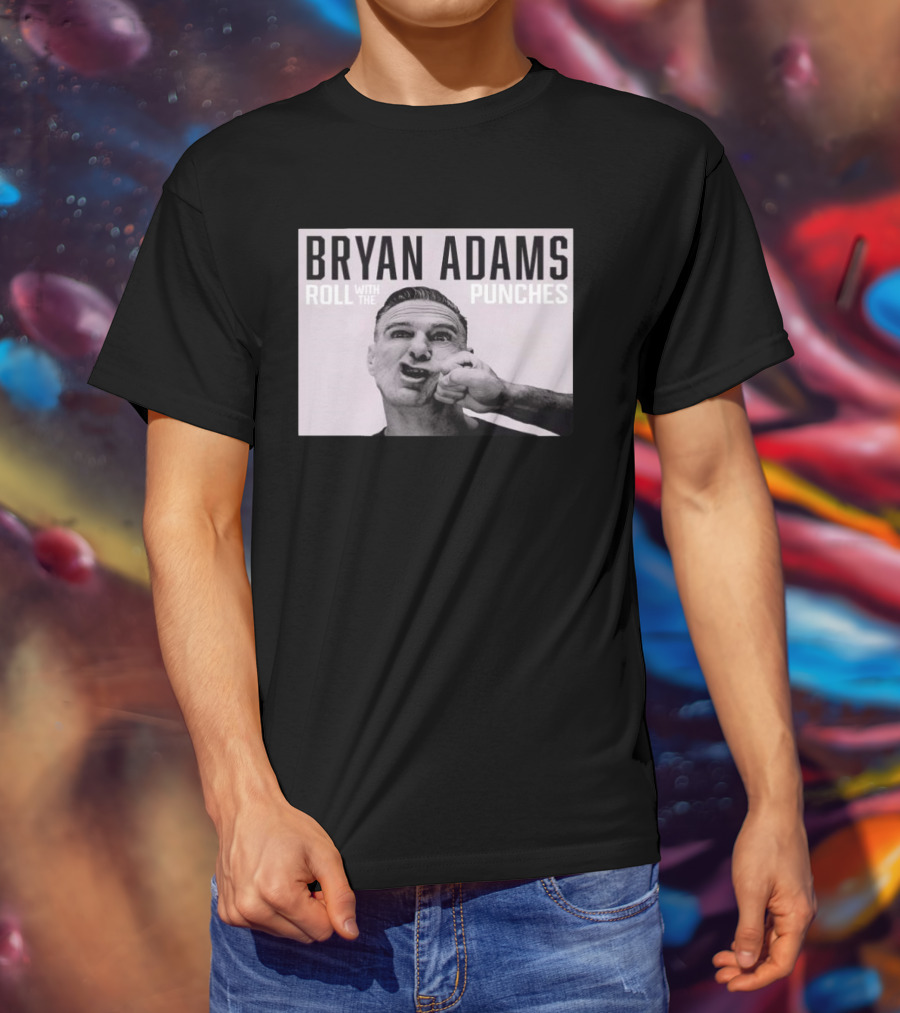 Bryan Adams Roll With The Punches Tour 2026 Dates T-Shirt