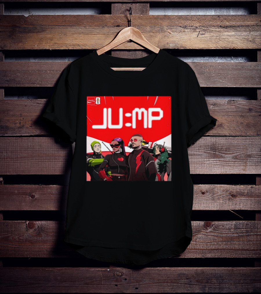 Jump J Balvin Amber Mark Steve Vai Travis Barker Coca Cola Anthem FIFA World Cup 2026 T-Shirt