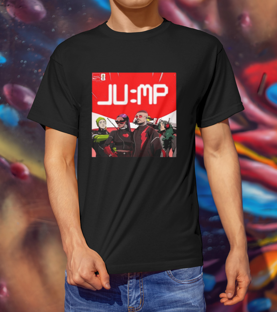 Jump J Balvin Amber Mark Steve Vai Travis Barker Coca Cola Anthem FIFA World Cup 2026 T-Shirt