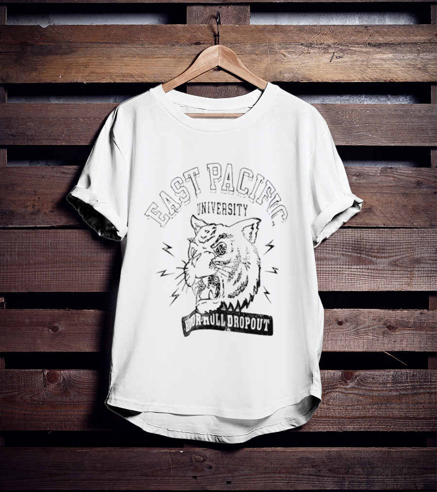 East Pacific University Wildcat Mascot Roar Loud T-Shirt