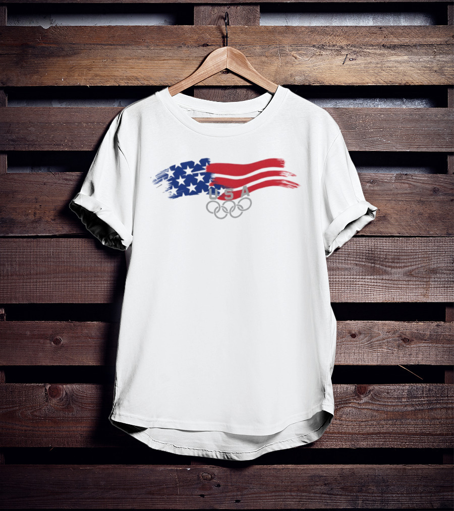 USA 2026 Winter Olympics Stars And Stripes T-Shirt