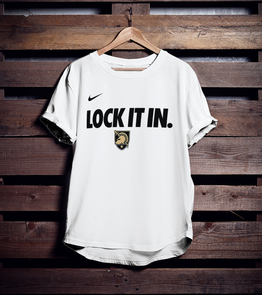 Nike Lock It In Army Black Knights 2026 WCC T-Shirt