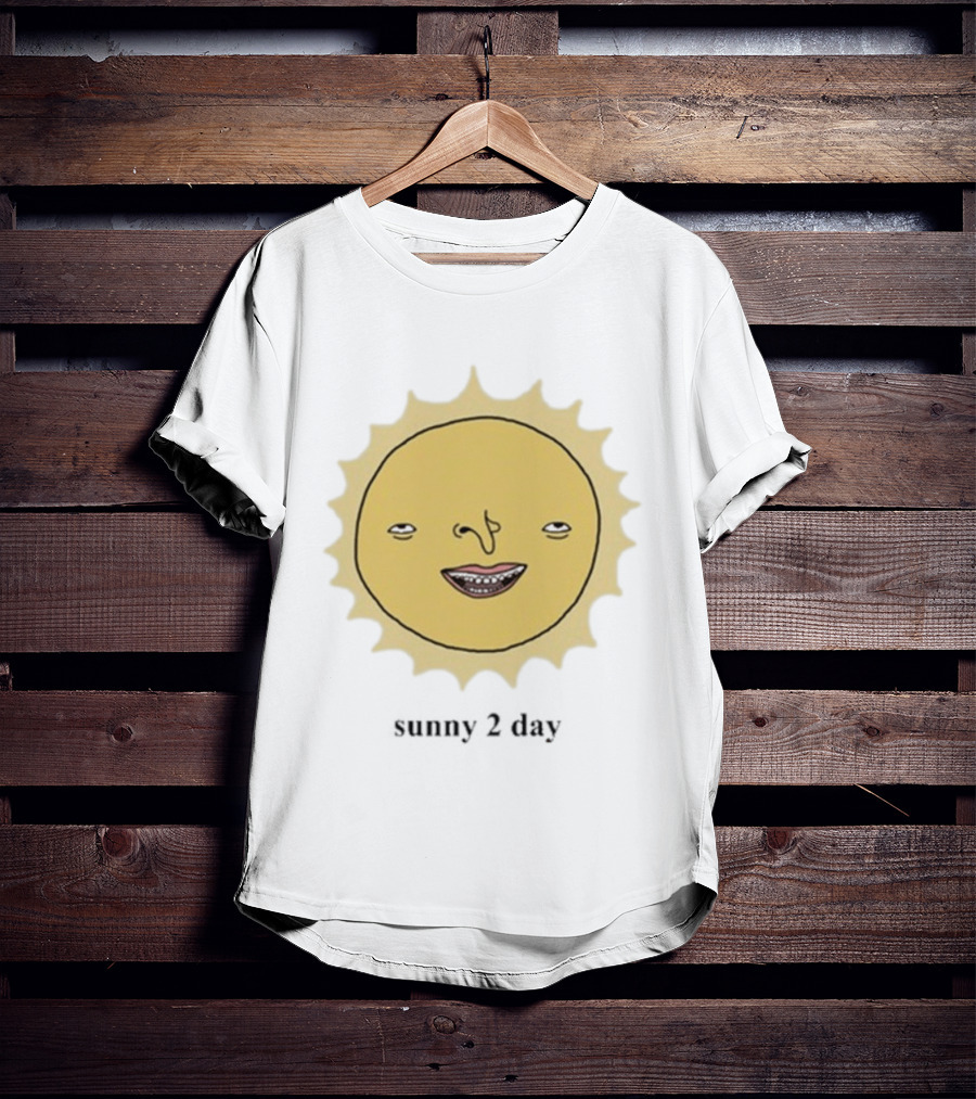 Blink Industries Igiktnty Sunny 2 Day Smiling Sun Face T-Shirt