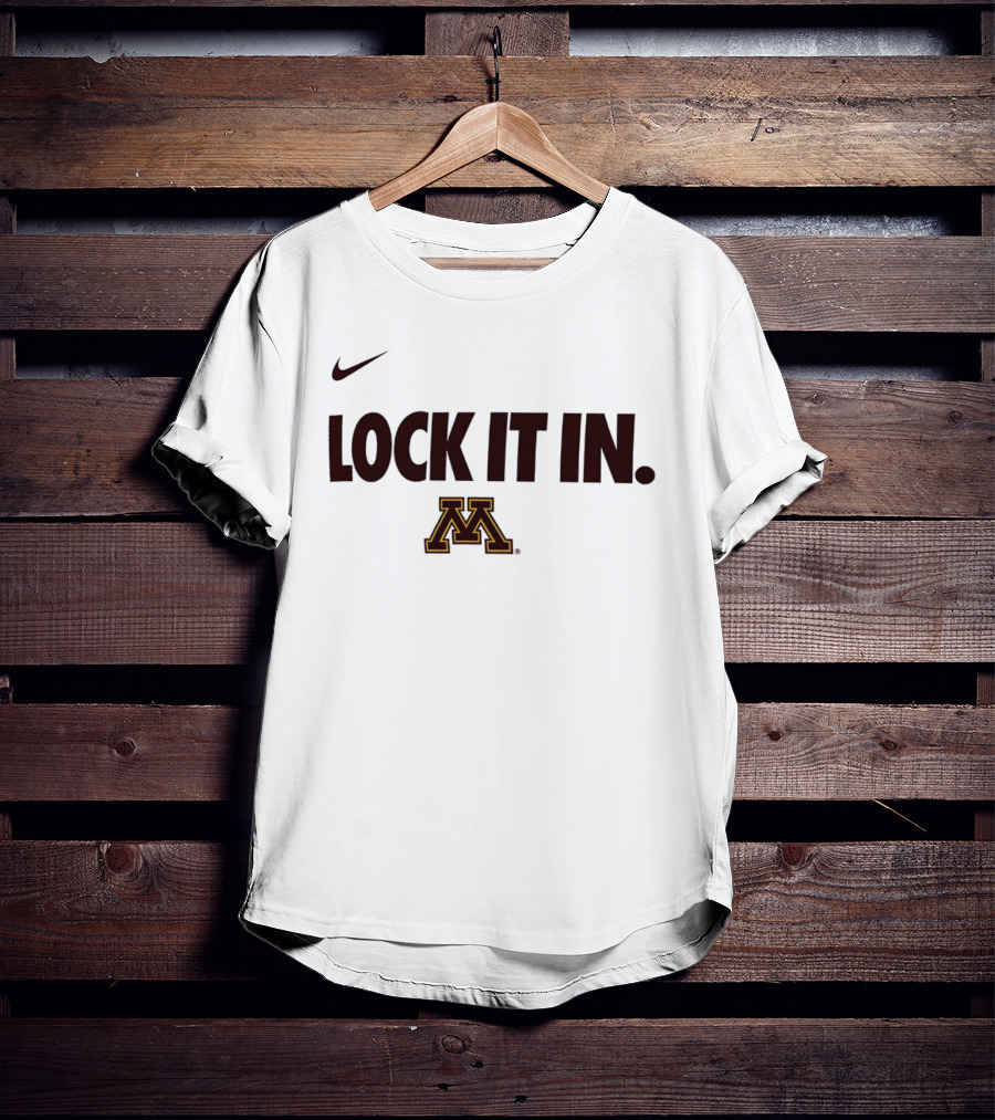 Nike Minnesota Golden Gophers Lock It In M WCC 2026 T-Shirt
